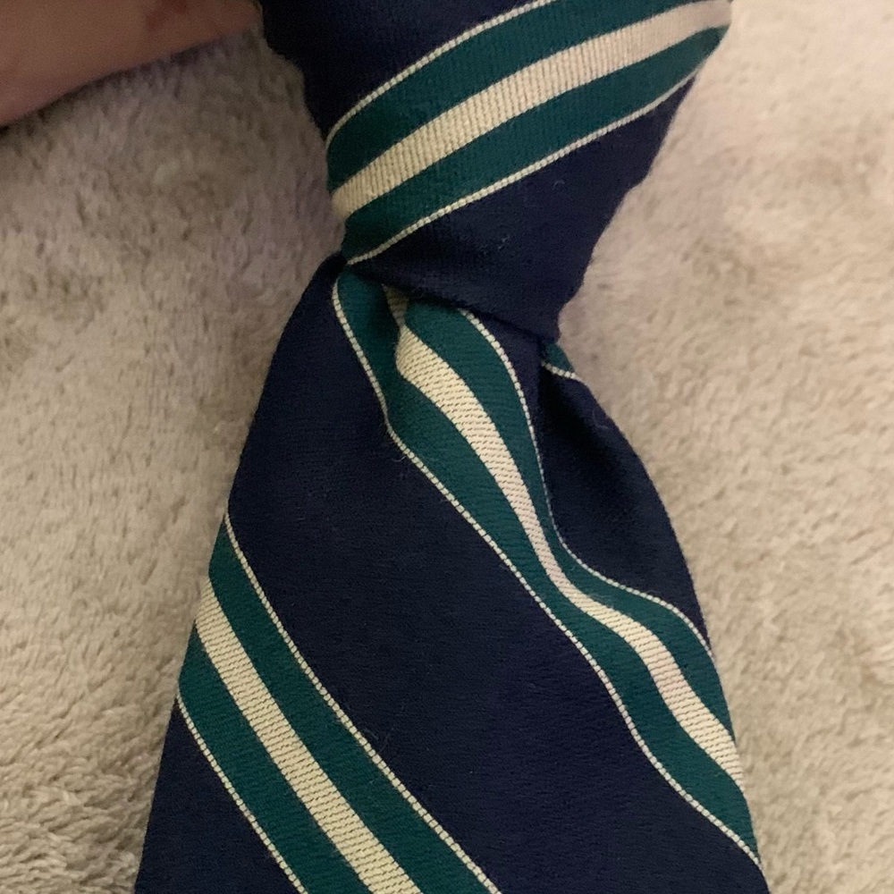 SADDLE CLUB Wool/Silk Blend Tie